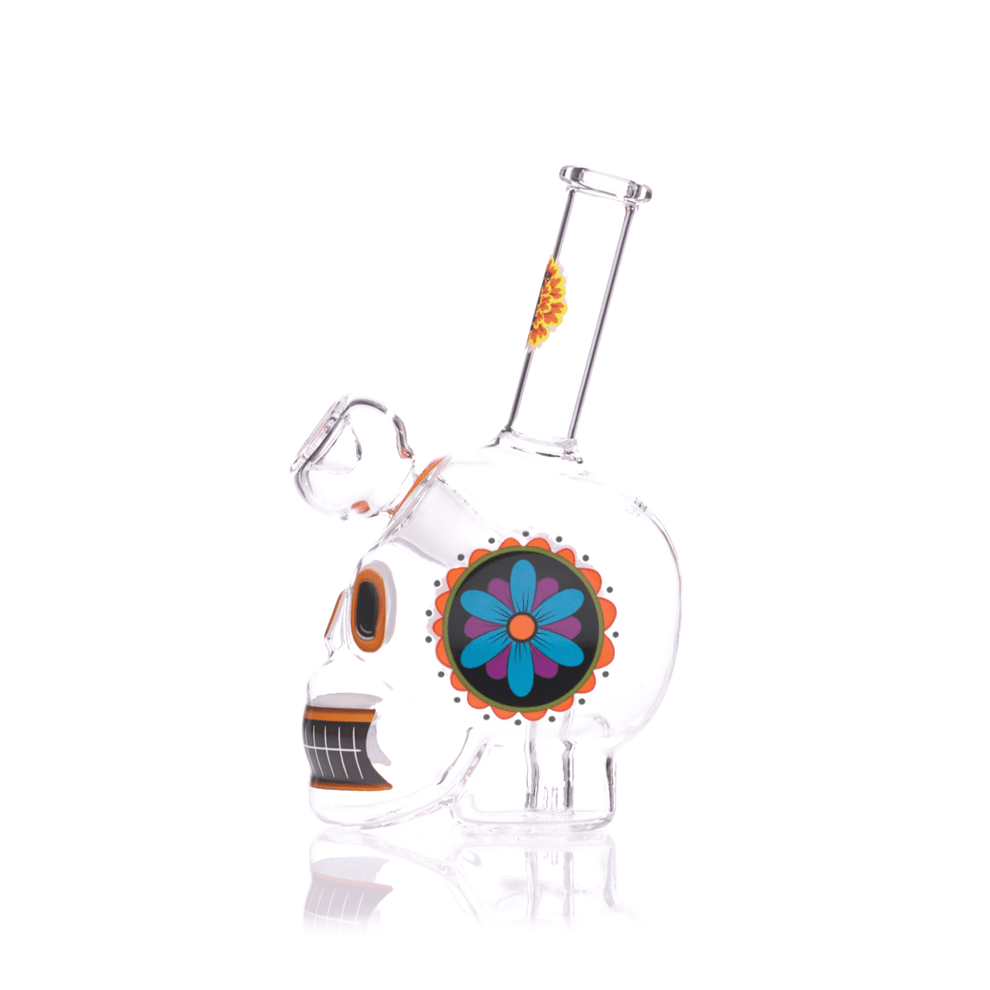 Dia De Los Muertos Skull Bong - HEMPER - 27