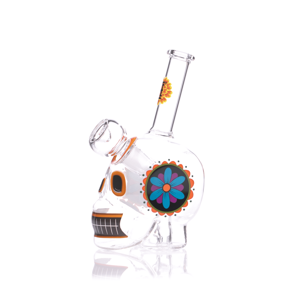 Dia De Los Muertos Skull Bong - HEMPER - 