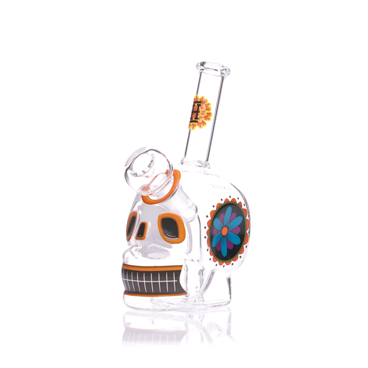 Dia De Los Muertos Skull Bong - HEMPER - 