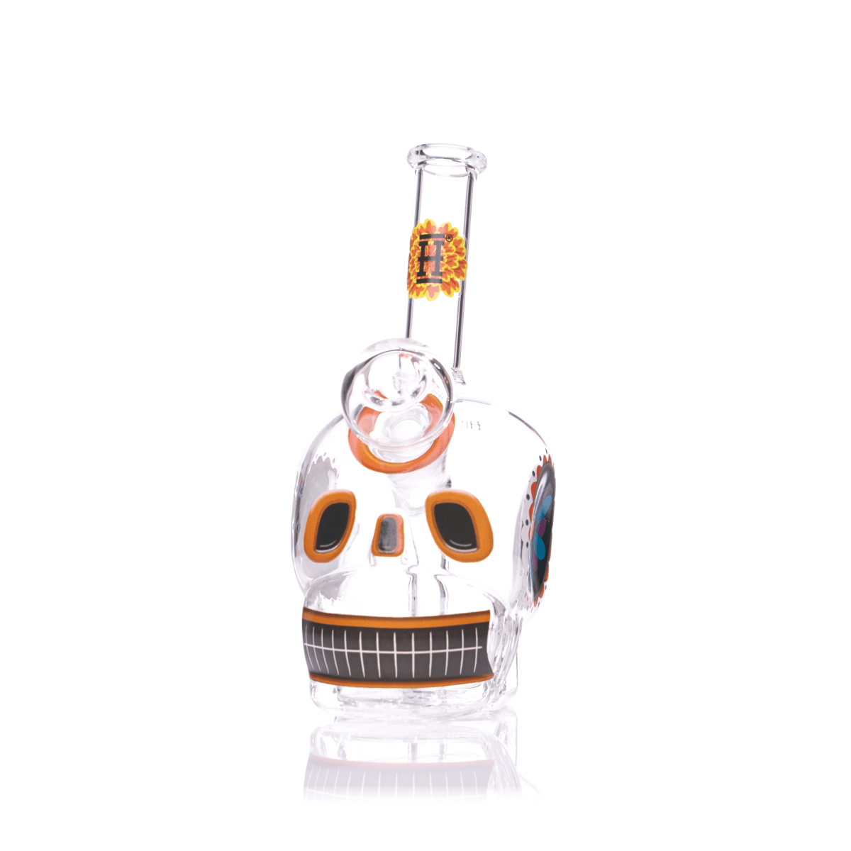 Dia De Los Muertos Skull Bong - HEMPER - 