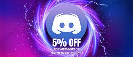 +5% off for HEMPER Discord Server Members