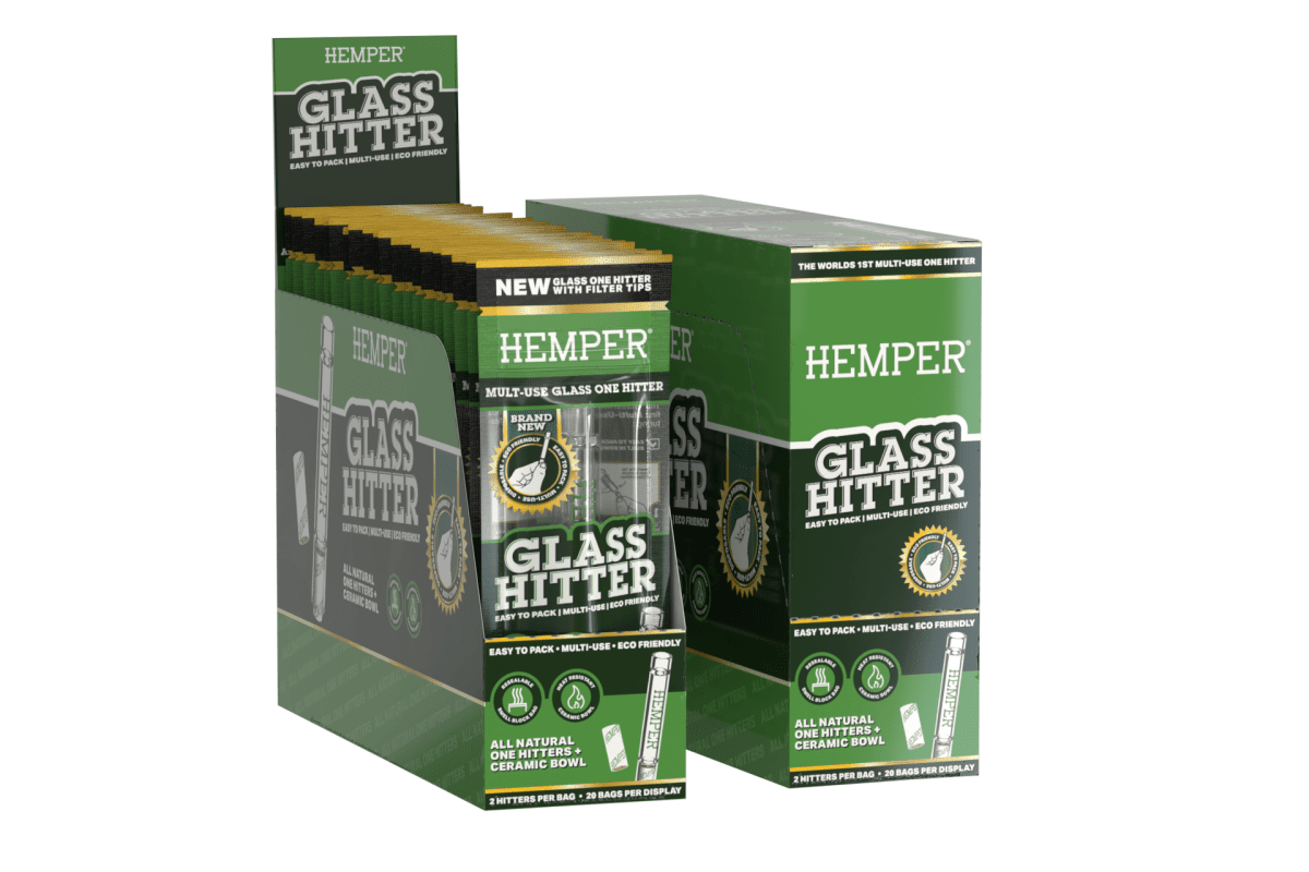 Glass Hitter - Flavored & Unflavored Glass One Hitters - HEMPER - 