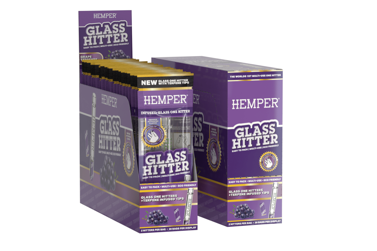 Glass Hitter - Flavored & Unflavored Glass One Hitters - HEMPER - 