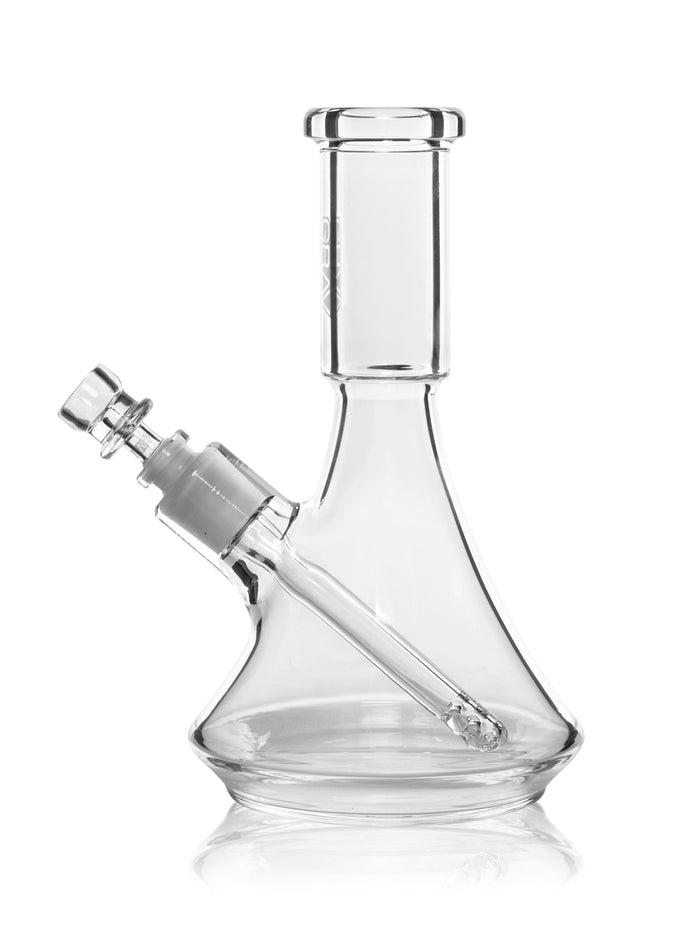 GRAV Small Deco Beaker Bong Clear Glass - 2