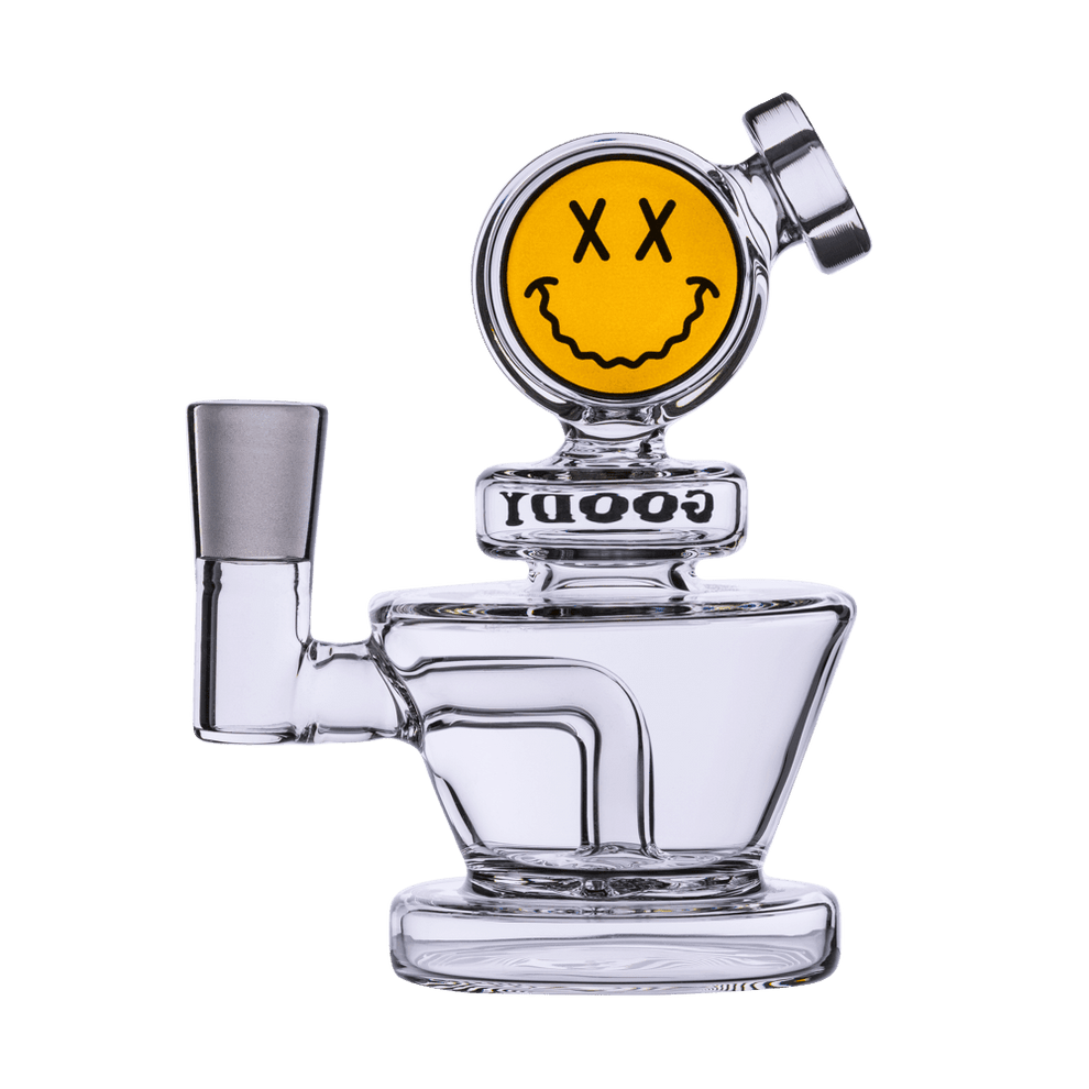Goody Glass - Big Face Mini Dab Rig 4-Piece Kit - HEMPER - 10