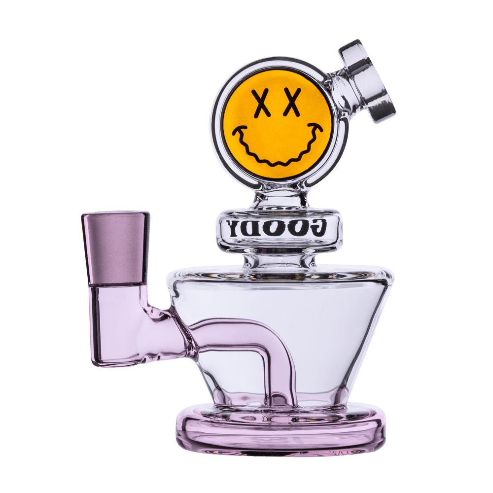 Goody Glass - Big Face Mini Dab Rig 4-Piece Kit - HEMPER - 