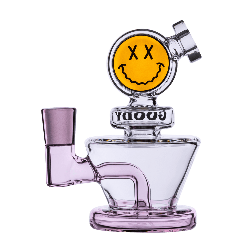Goody Glass - Big Face Mini Dab Rig 4-Piece Kit - HEMPER - 12