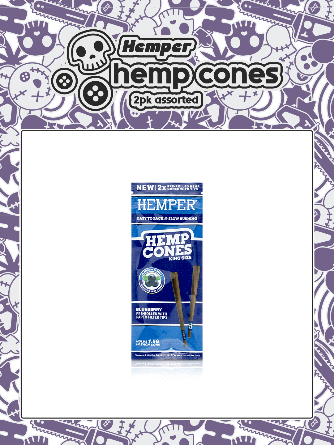 HEMPER Hemp Cones Animated - 