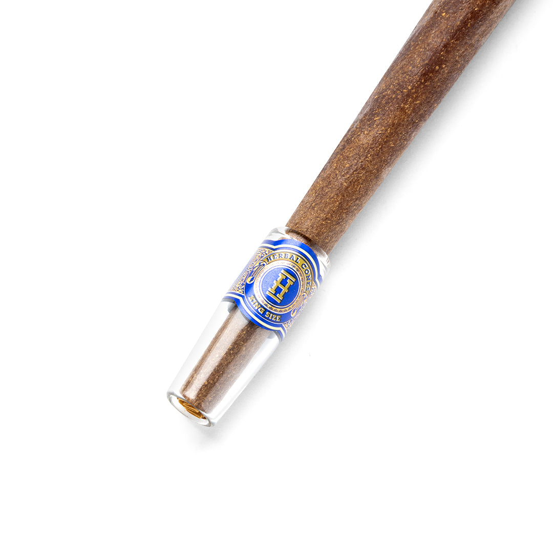 HEMPER King Size Wild Berry Herbal Cone with Glass Tip - 