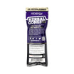 HEMPER King Size Grape Herbal Cones with Glass Tip
