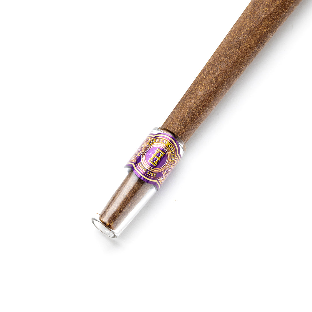 HEMPER King Size Herbal Cone with Glass Tip - 