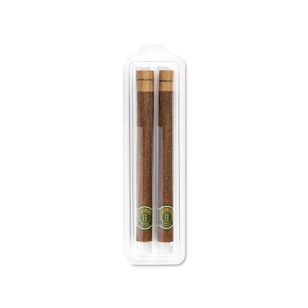 King Size Glass Tipped Herbal Rolls - HEMPER - 