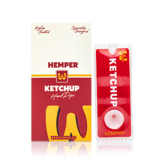 Weedonald's Ketchup Packet Hand Pipe
