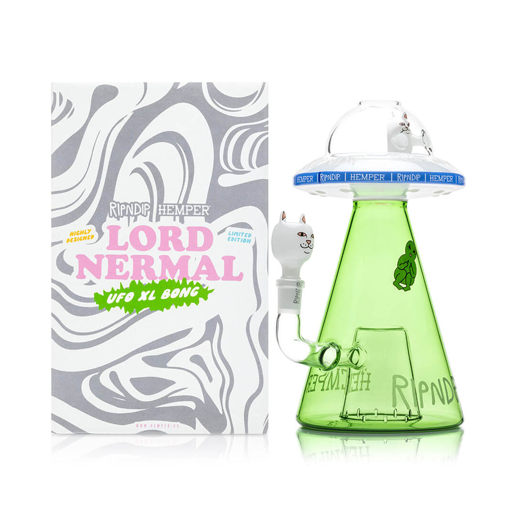 RIPNDIP x HEMPER Lord Nermal UFO XL Bong - HEMPER