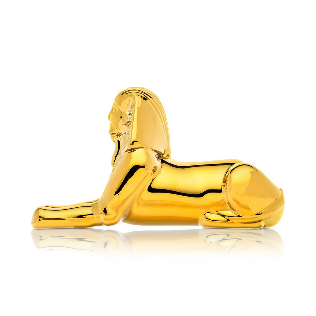 Egypt Sphinx Glass Hand Pipe - HEMPER