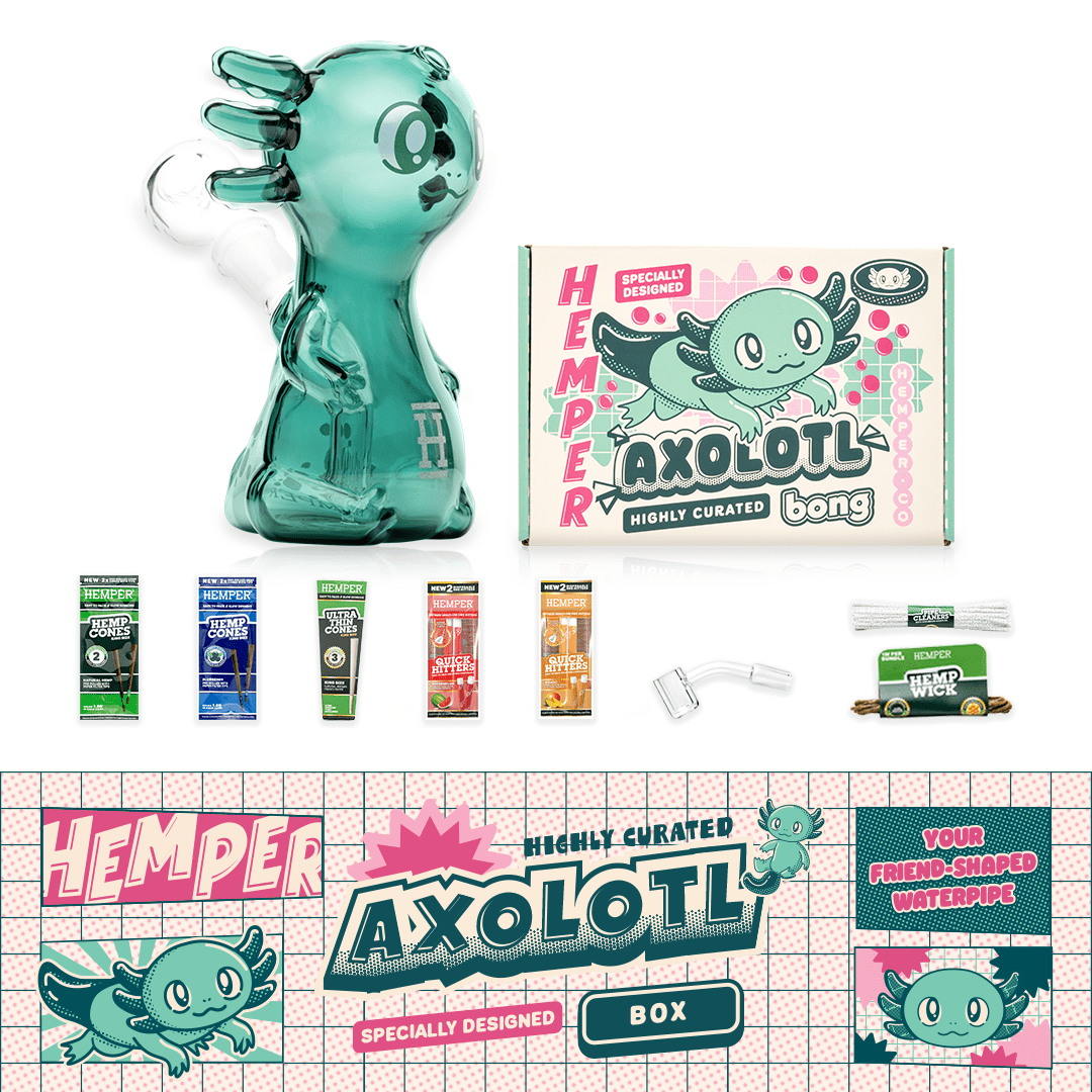 Axolotl Bong Box - 