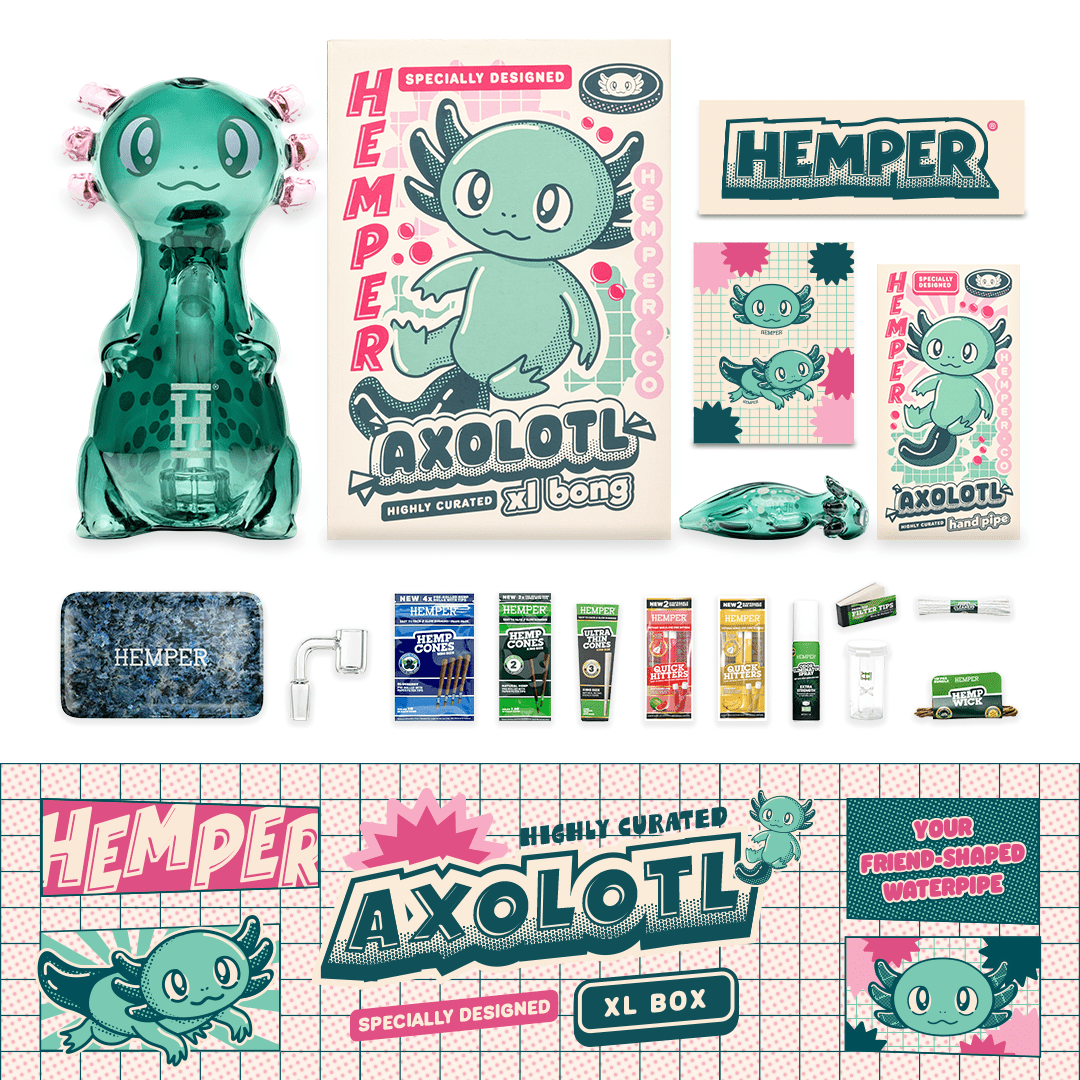 Axolotl Xl Bong Box - 