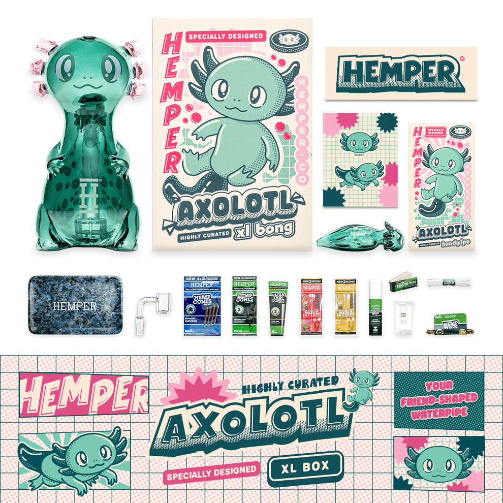 Axolotl Xl Bong Box - 1