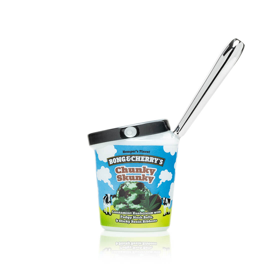 Bong & Cherry's Ice Cream Hand Pipe - 
