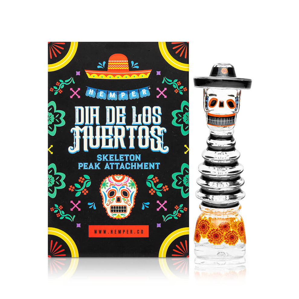 Dia De Los Muertos Skeleton Puffco Peak Attachment - 2