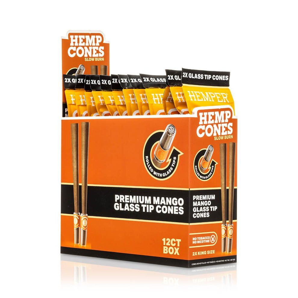 King Size Pre - Rolled Hemp Cones - HEMPER - 28