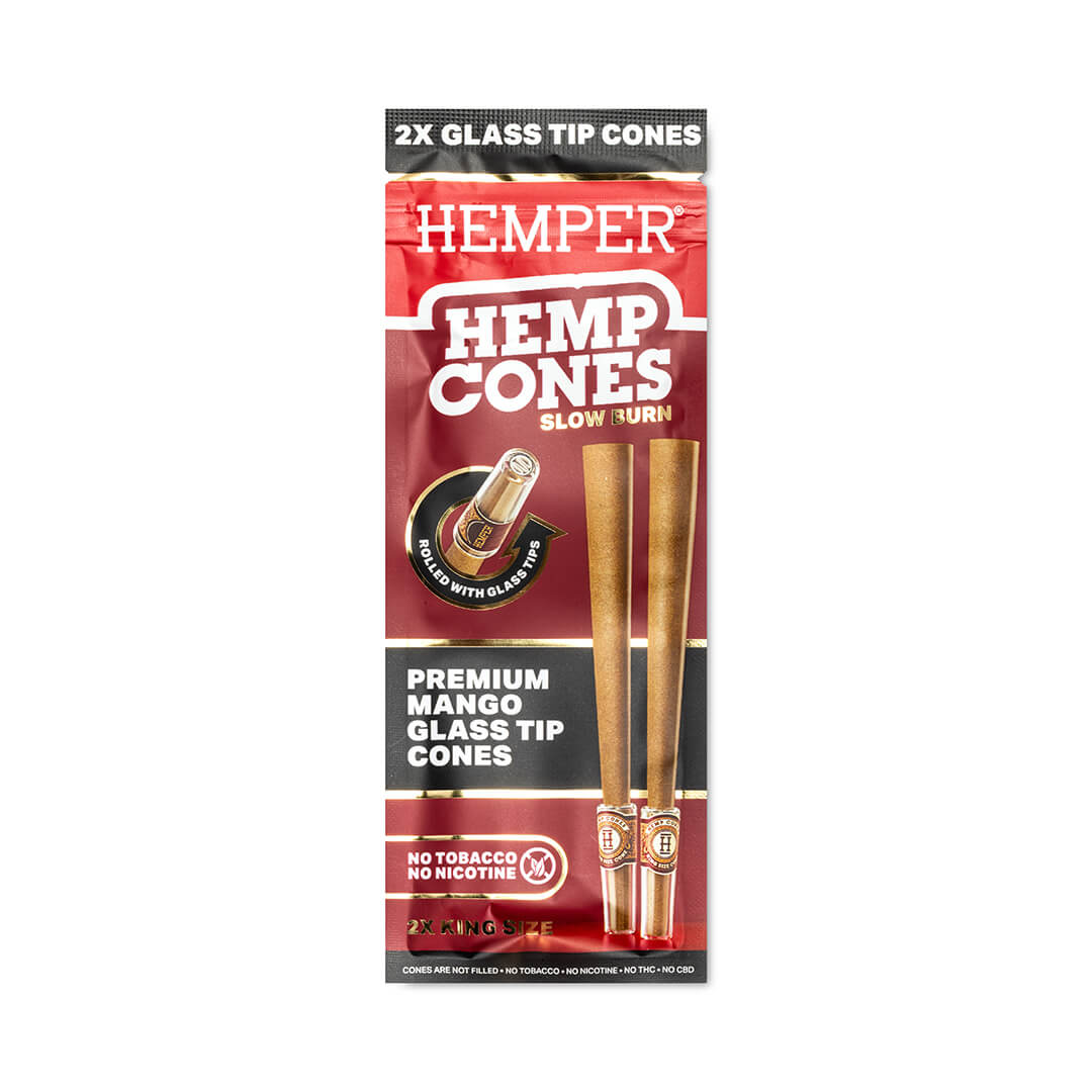 King Size Pre - Rolled Hemp Cones - HEMPER - 