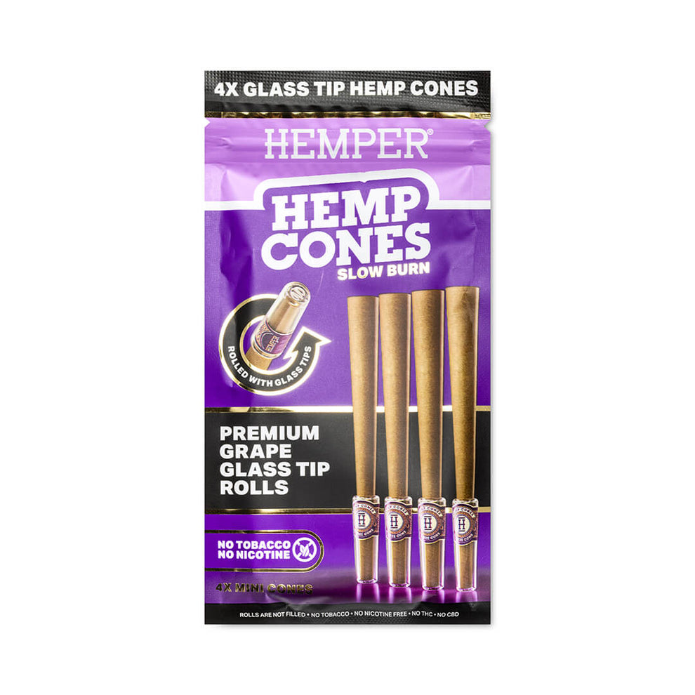 Mini Size Pre - Rolled Hemp Cones - HEMPER - 22