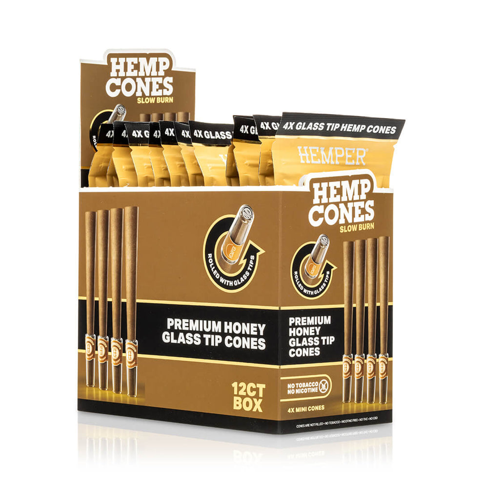 Mini Size Pre - Rolled Hemp Cones - HEMPER - 26