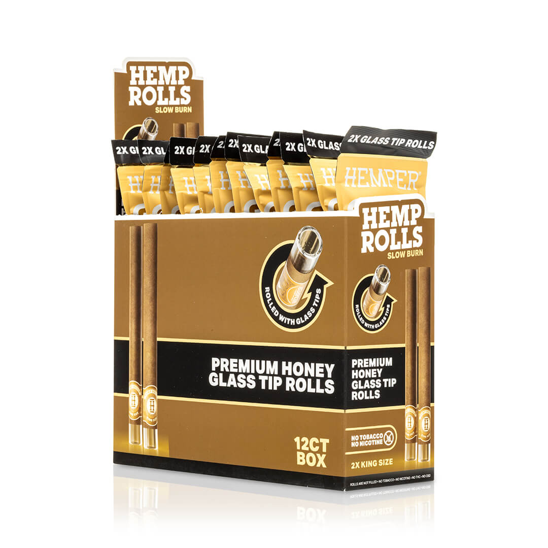 King Size Pre - Rolled Hemp Rolls - HEMPER - 