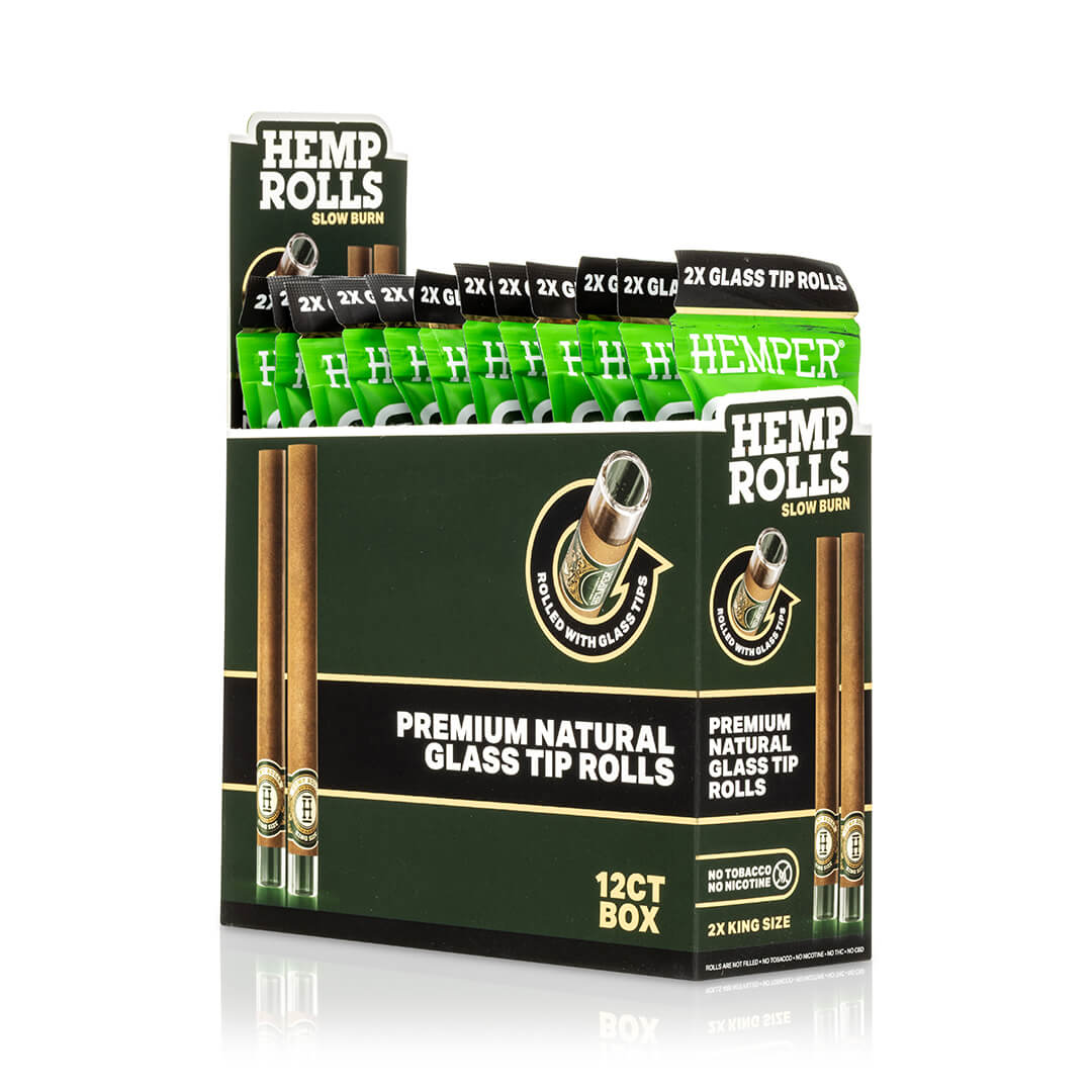 King Size Pre - Rolled Hemp Rolls - HEMPER - 