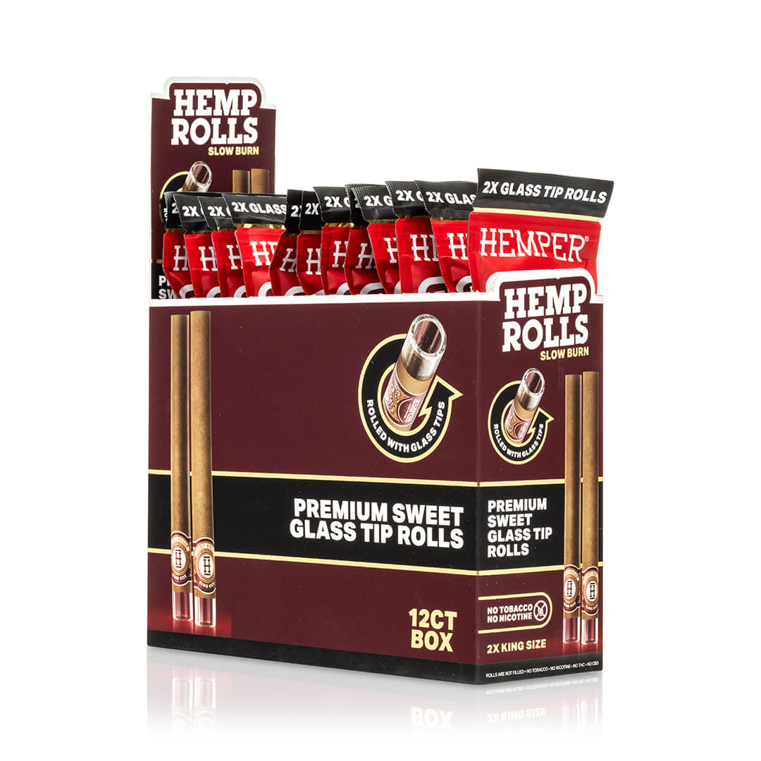 King Size Pre - Rolled Hemp Rolls - HEMPER - 