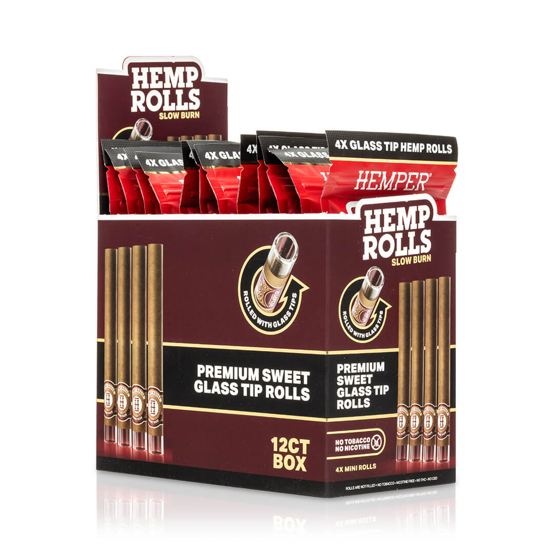 Mini Size Pre - Rolled Hemp Rolls - HEMPER - 