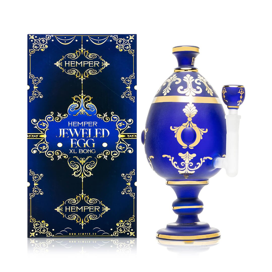 Jeweled Egg XL Bong - HEMPER - 