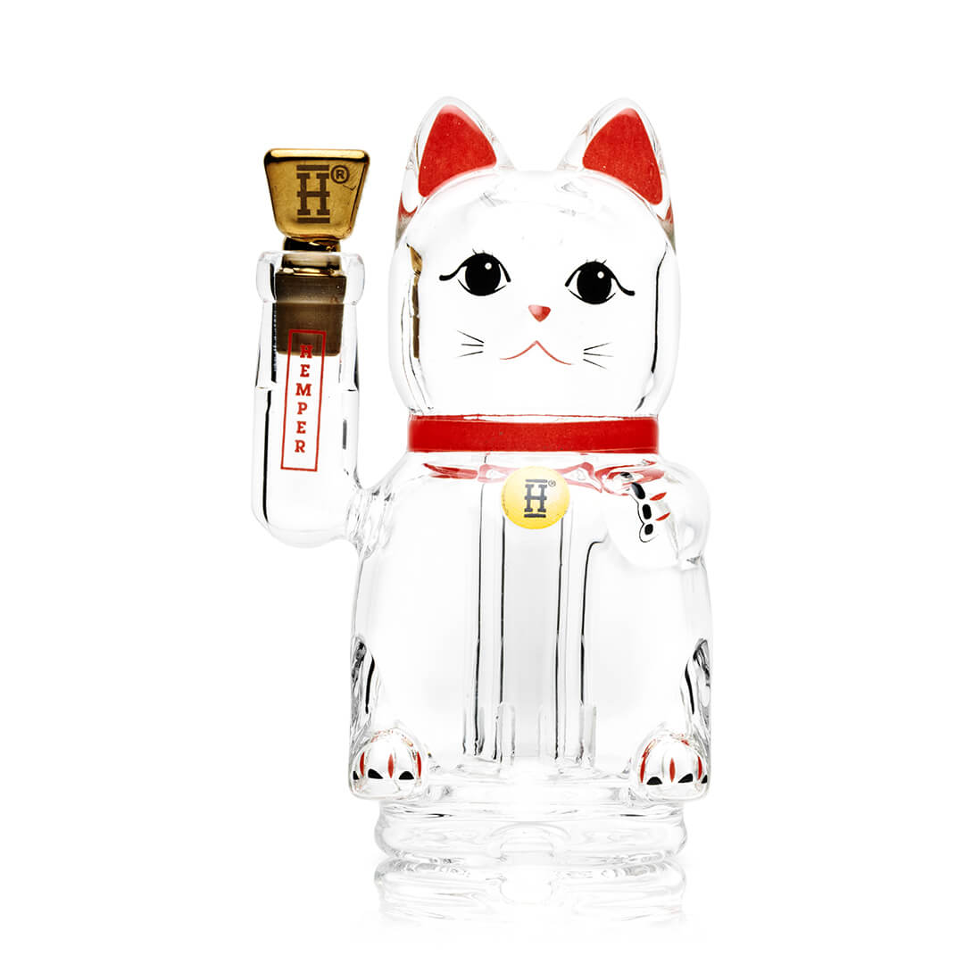 Lucky Money Cat Puffco Peak Attachment