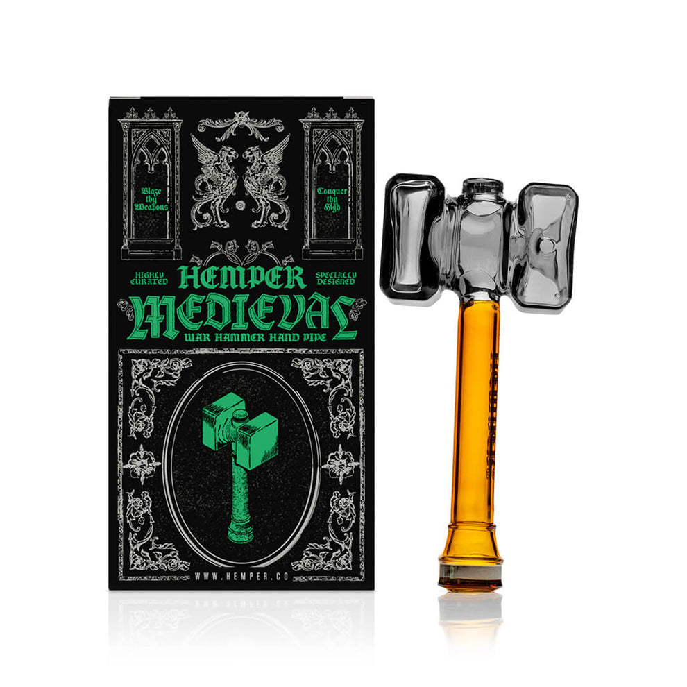 Medieval Warhammer Hand Pipe - 1