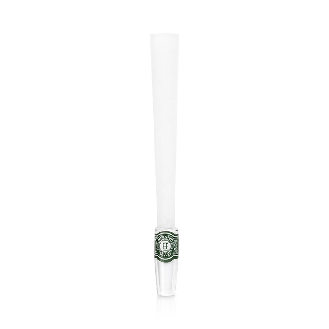 King Size Glass Tipped Paper Cones - HEMPER - 