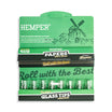 King Size Natural Brown Paper Booklet + 10mm Glass Tips