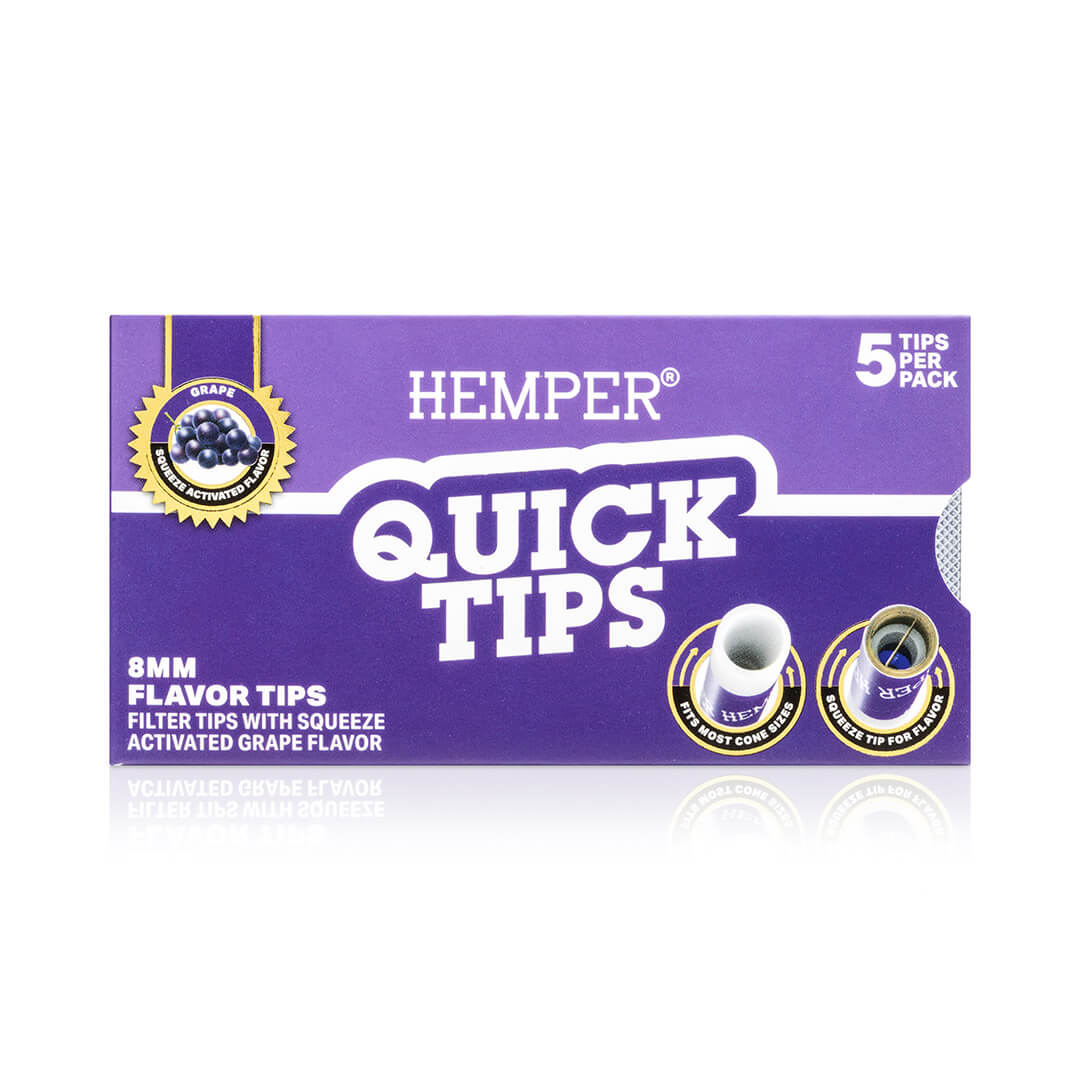 Quick Tips - Flavored Rolling Filters (5 Pack) - HEMPER - 