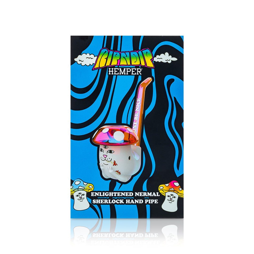 RIPNDIP x HEMPER - Enlightened Nermal Sherlock Pipe - HEMPER - 