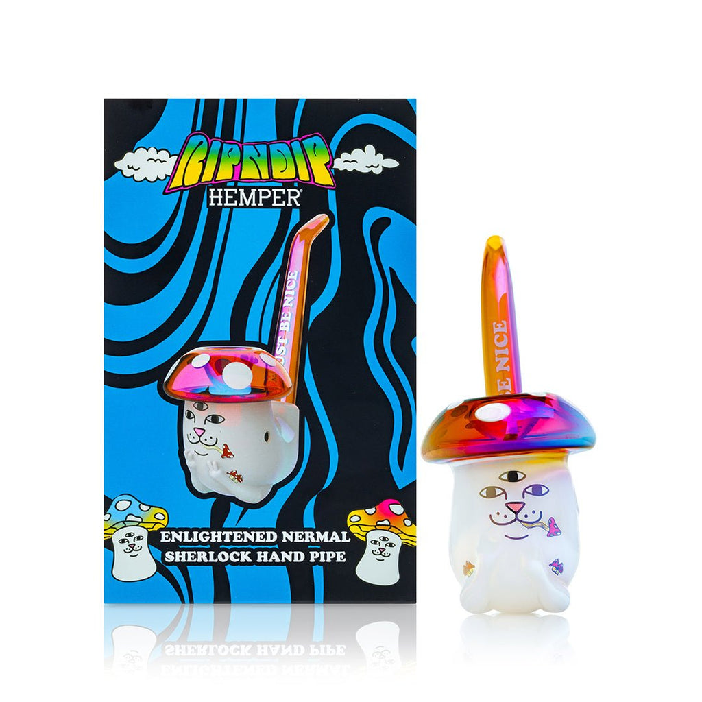 RIPNDIP x HEMPER - Enlightened Nermal Sherlock Pipe - HEMPER