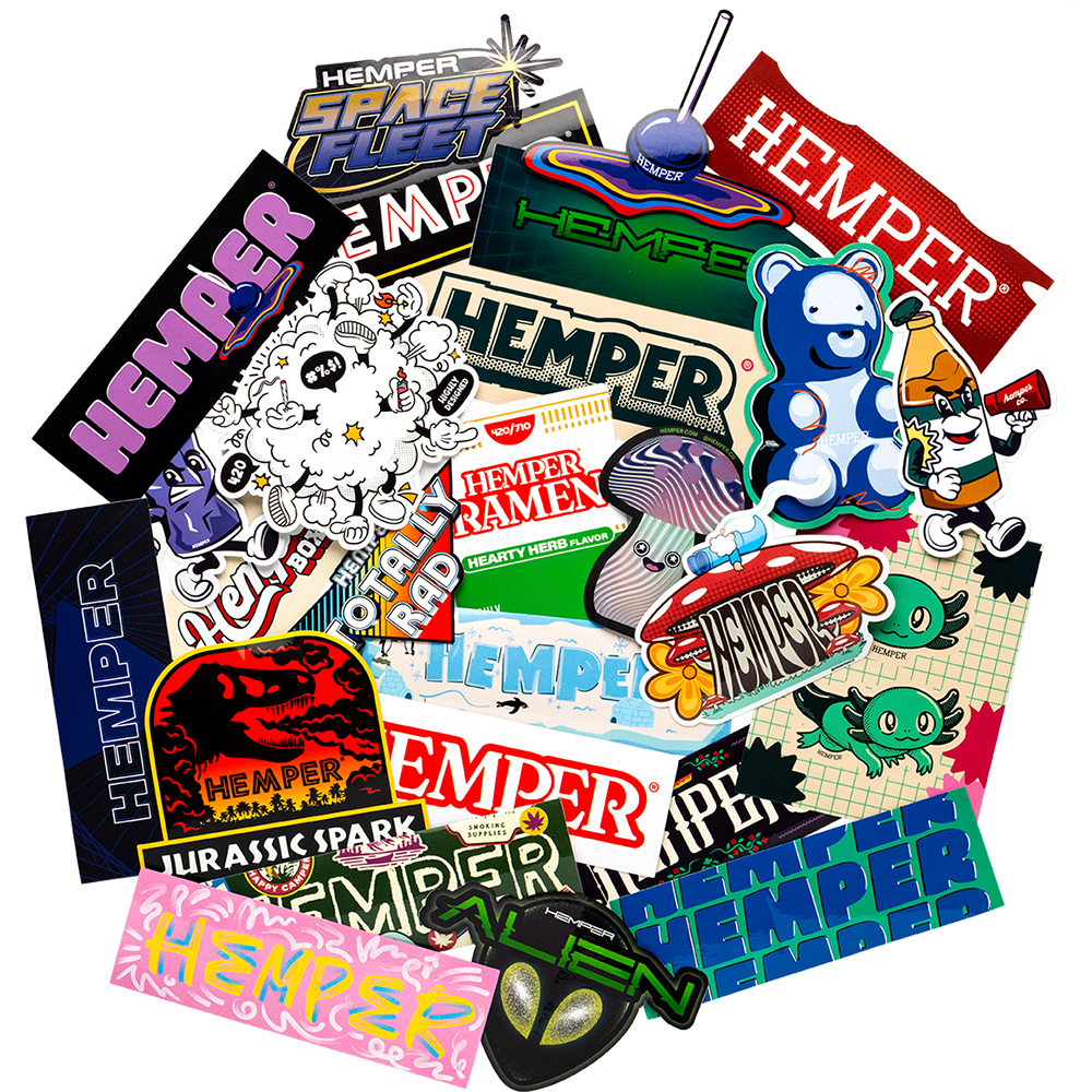 Hemper Sticker Pack - 