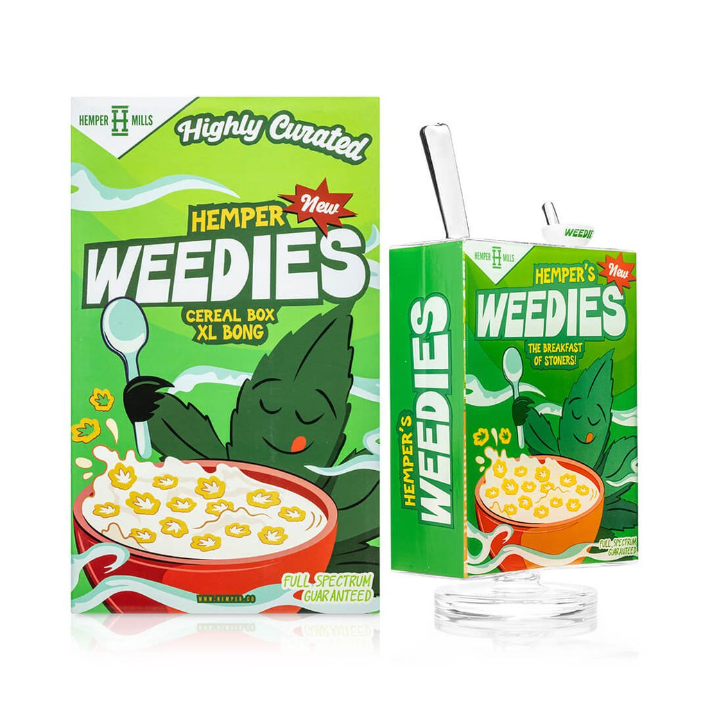 Weedies Cereal Box XL Bong - HEMPER