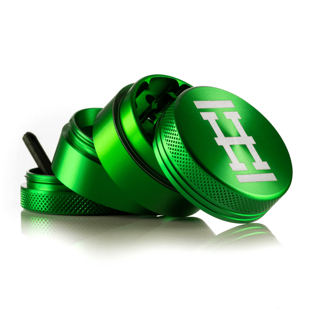4 - Piece Aluminum Herb Grinder - Small - HEMPER - 10
