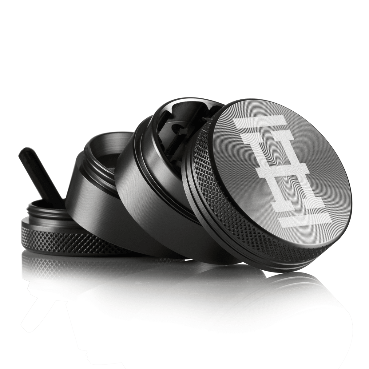 4 - Piece Aluminum Herb Grinder - Small - HEMPER - 