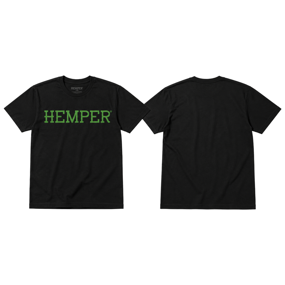 Hemper Apparel - Standard Staff Unisex T-Shirt - Black - Large - 2