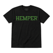 Hemper Apparel - Standard Staff Unisex T-Shirt - Black - Large