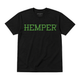 Hemper Apparel - Standard Staff Unisex T-Shirt - Black - Large