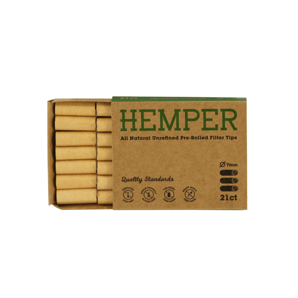 Pre - Rolled Bullet Filter Tips - HEMPER - 3