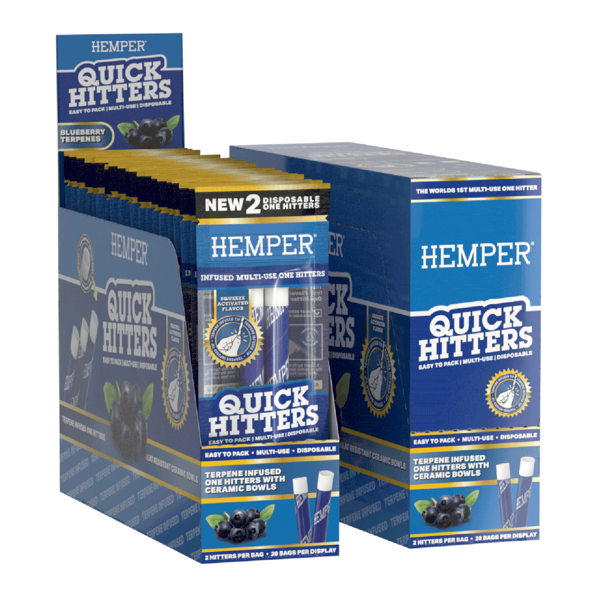 Quick Hitters - Disposable One Hitters - HEMPER - 