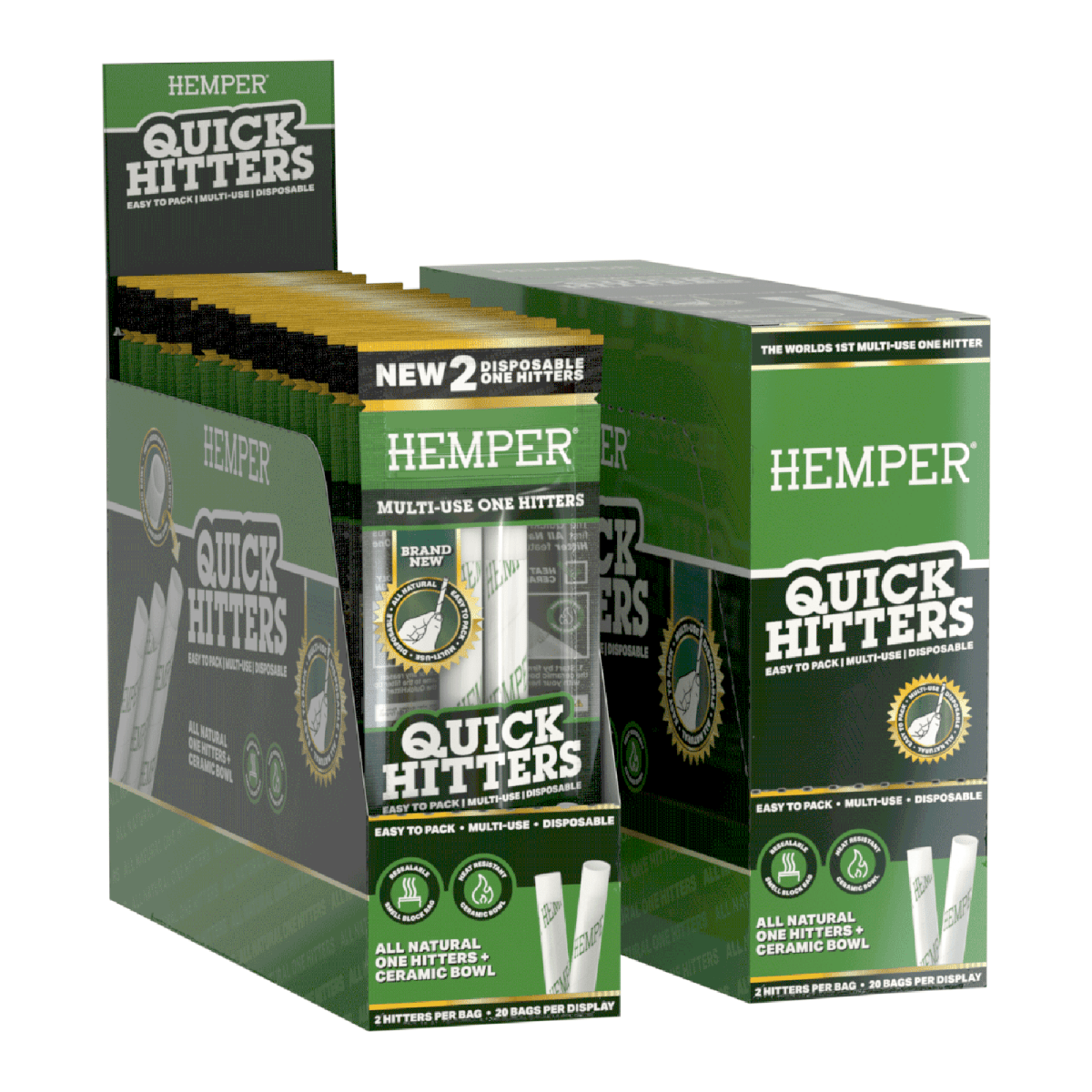Quick Hitters - Disposable One Hitters - HEMPER - 